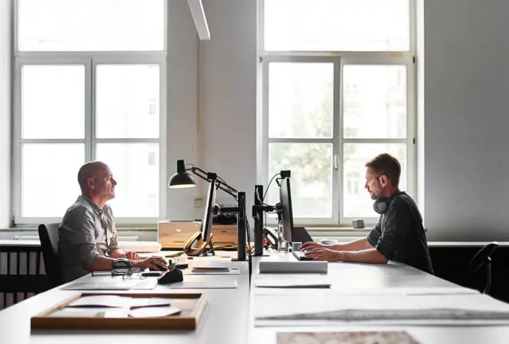 Reportageshooting im Büro von Drei Architekten