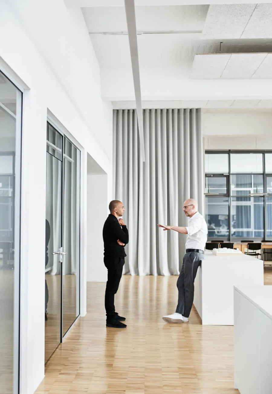 Reportageshooting im Büro von Drei Architekten