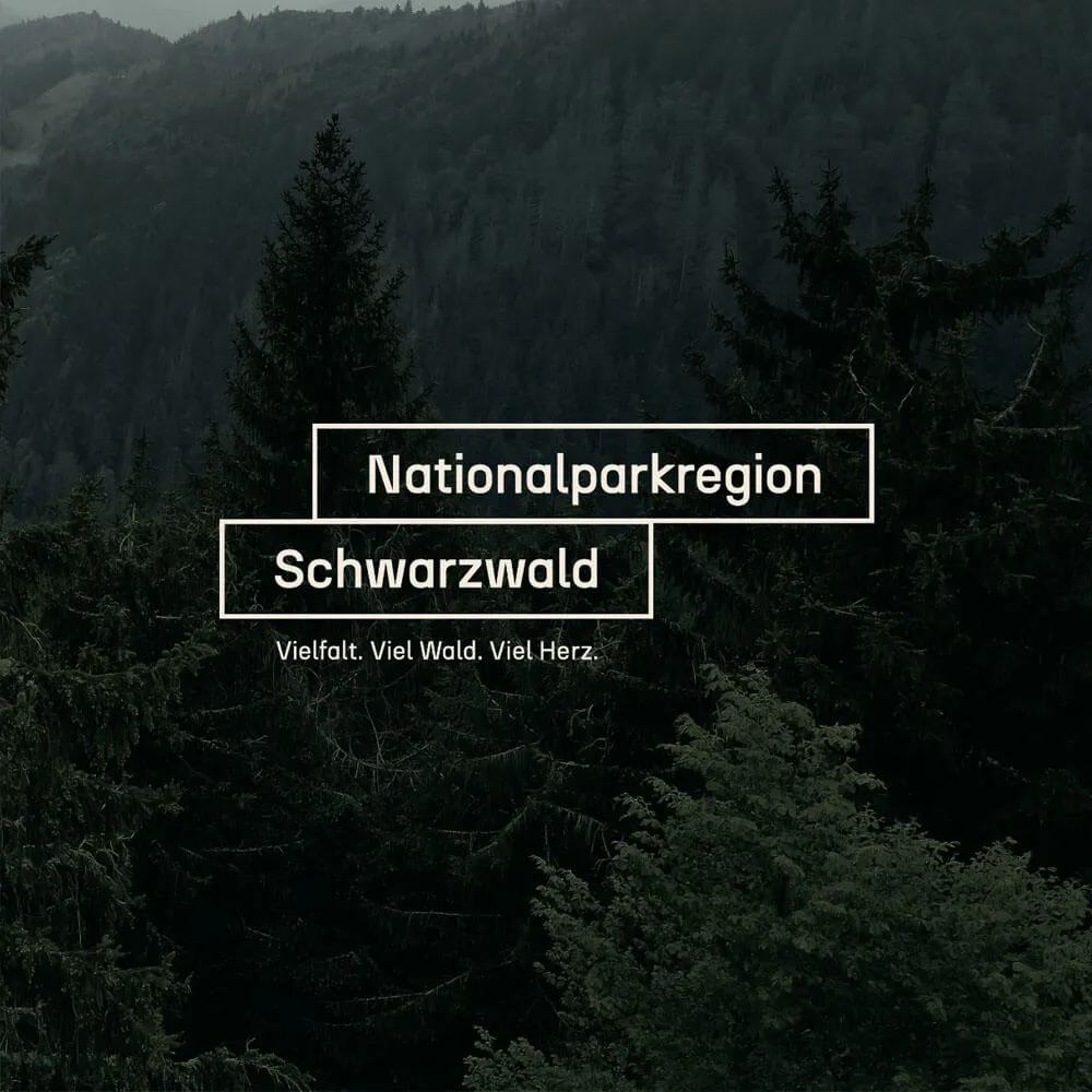 Titelmotiv mit Logo Nationalparkregion Schwarzwald