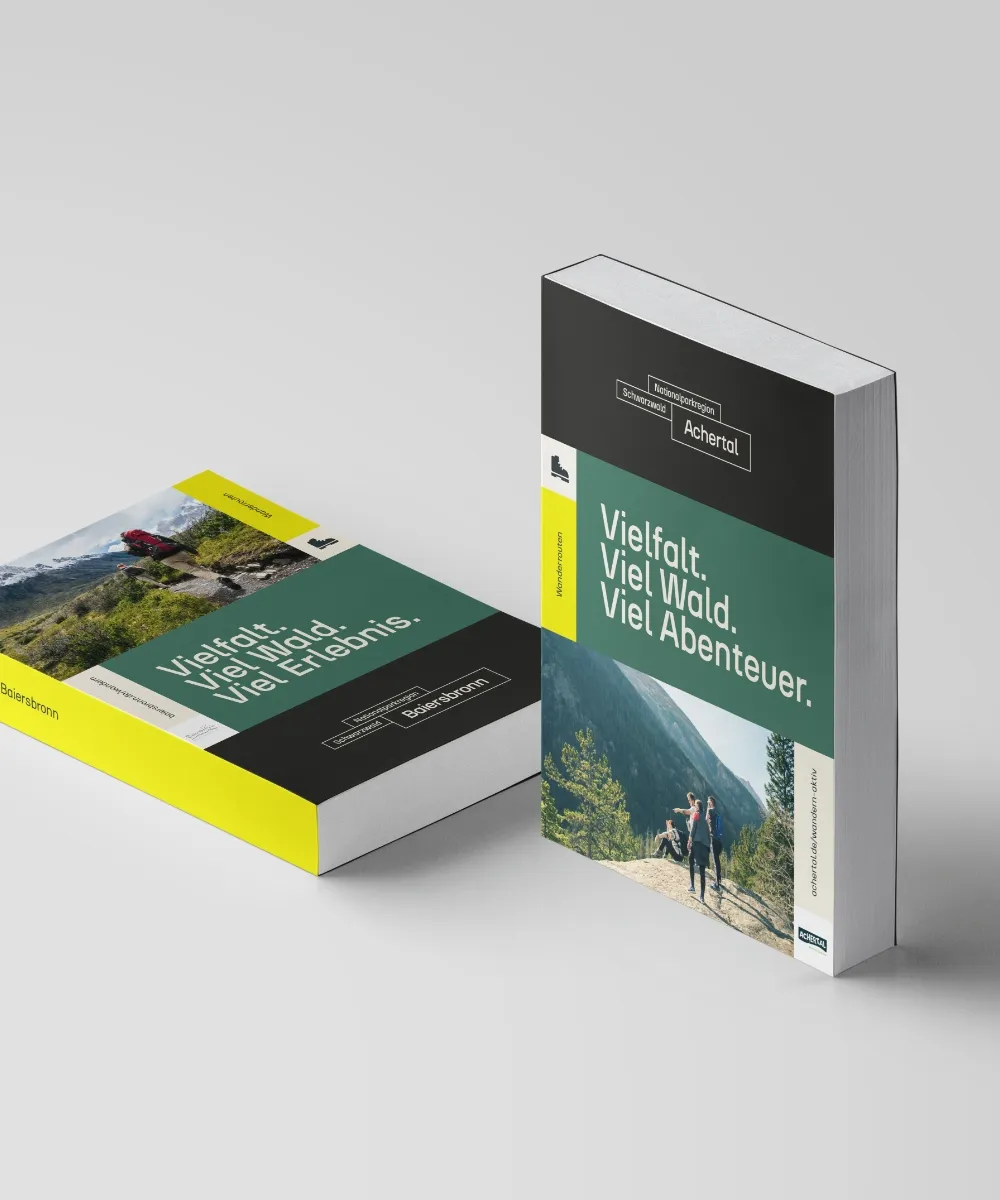 Bilder des Wanderguides in neuem Corporate Design