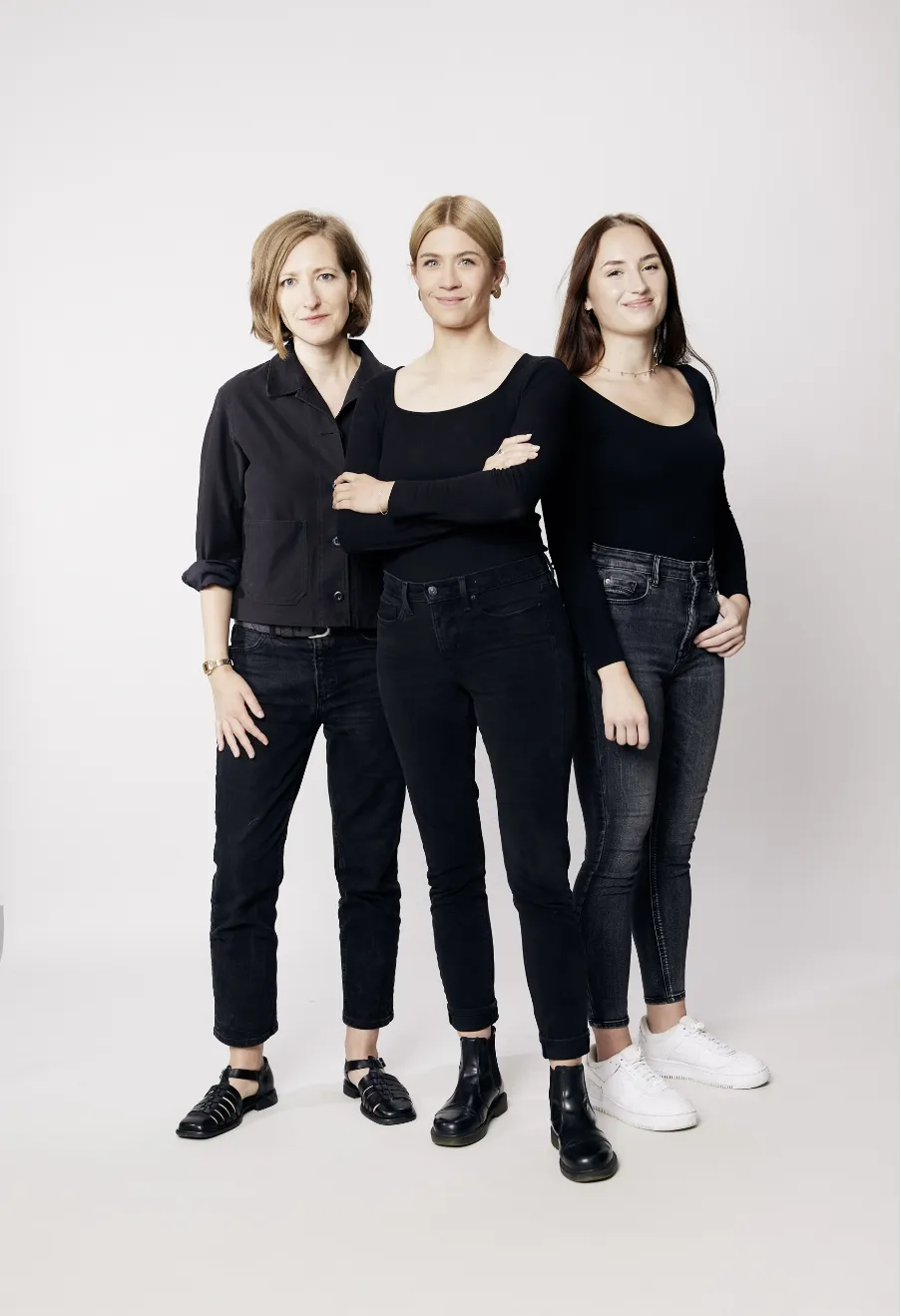 Teambild Nina Pühl, Dörthe Johann, Kaja Heckendorf