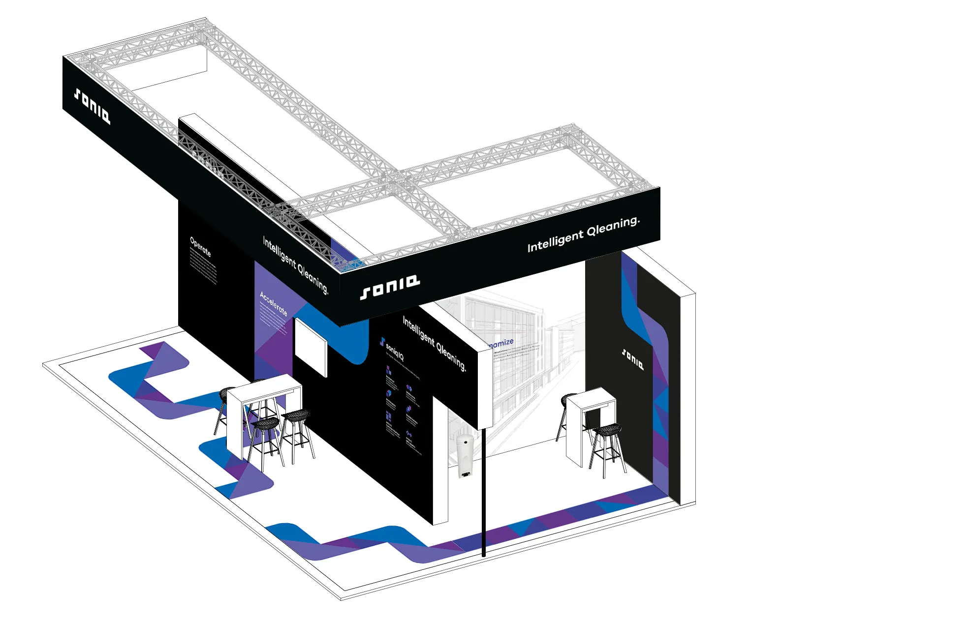 Case soniq Stand Messe