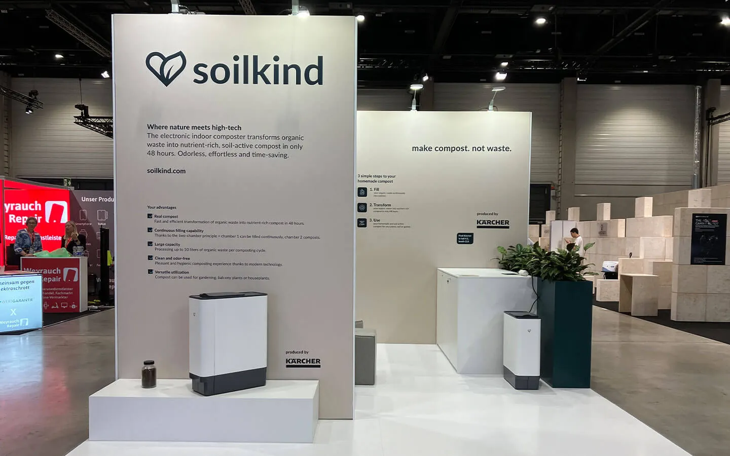 LOUP Soilkind Case Messestand